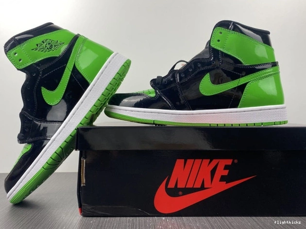 555088-030 Green 1 Jordan Air Pine OG High 1030